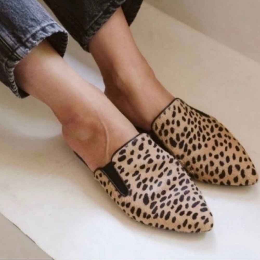 Jenni Kayne Leopard Print Mules